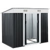 Gartenhaus Deuba 196 x 122 cm anthrazit